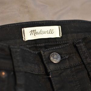 Madewell skinny jeans in Carbondale Black